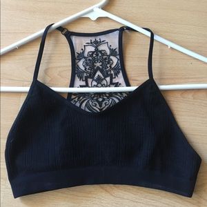 Black bralette