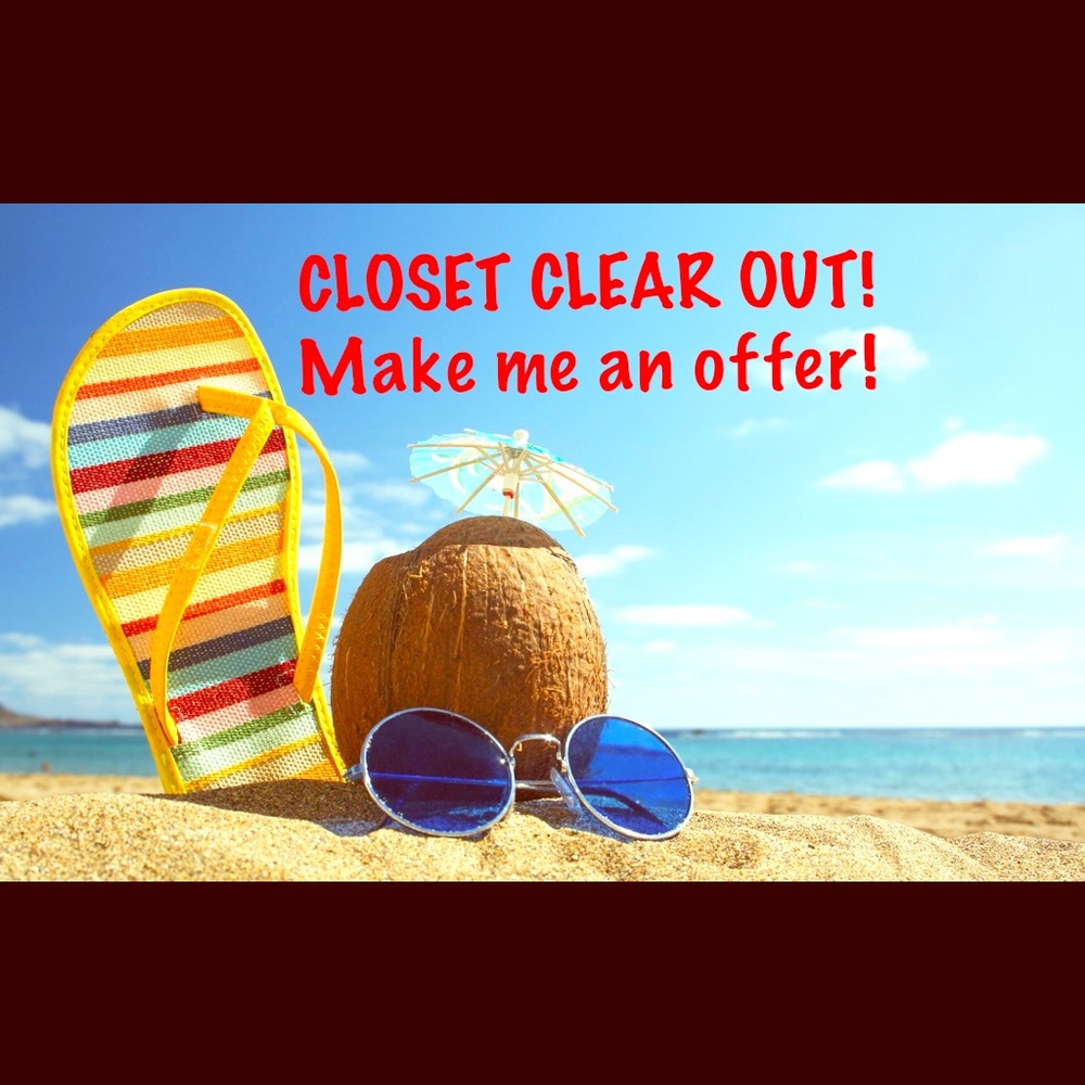 CLOSET CLEAR OUT!!!
