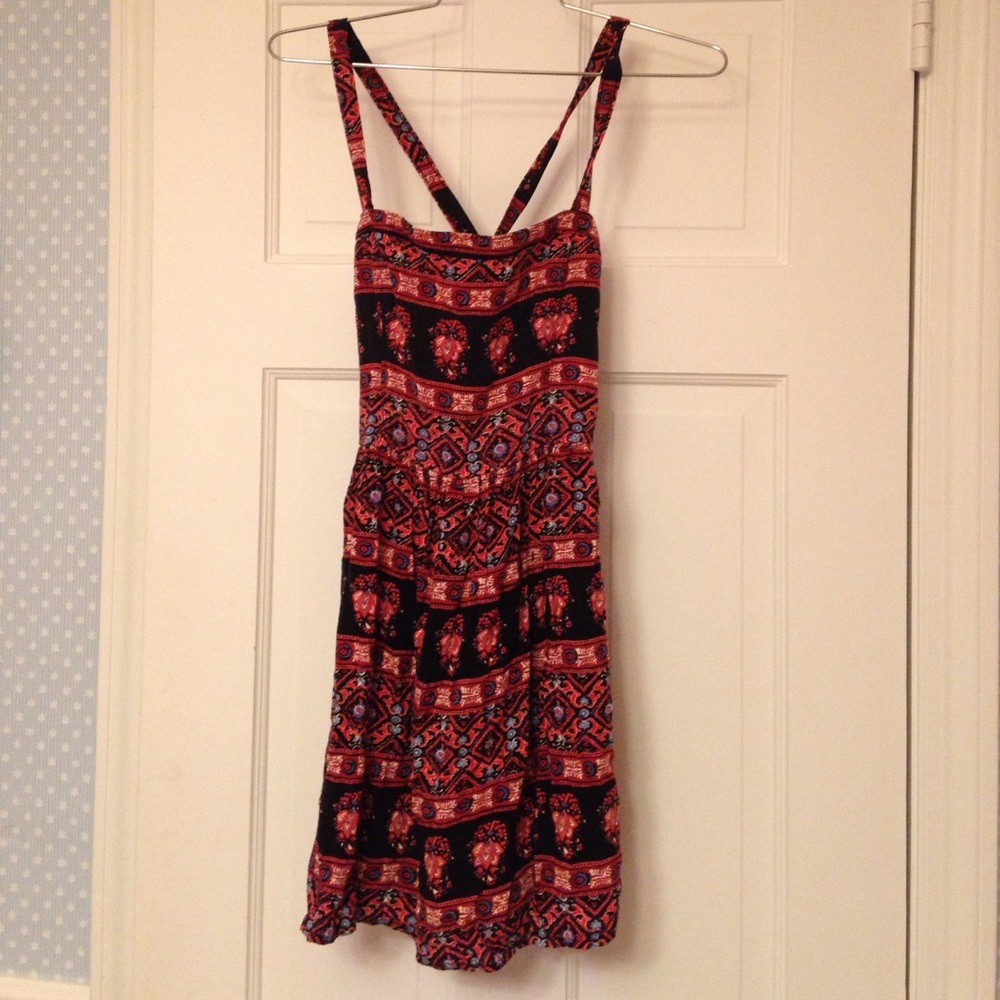 Tribal print A&F dress