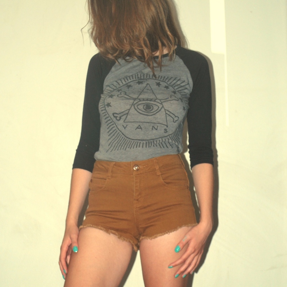 Vans Off The Wall 3/4 tee