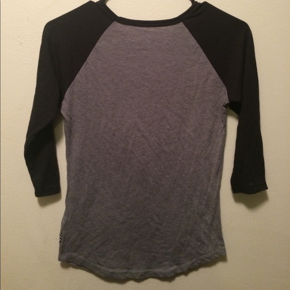 Vans Off The Wall 3/4 tee - Picture 3 of 5