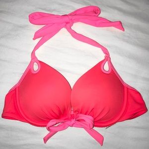 Victoria's Secret Push Up pink bikini top