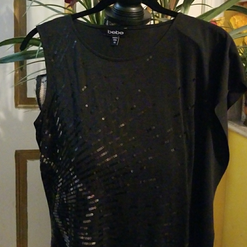 BeBe Black Blouse
