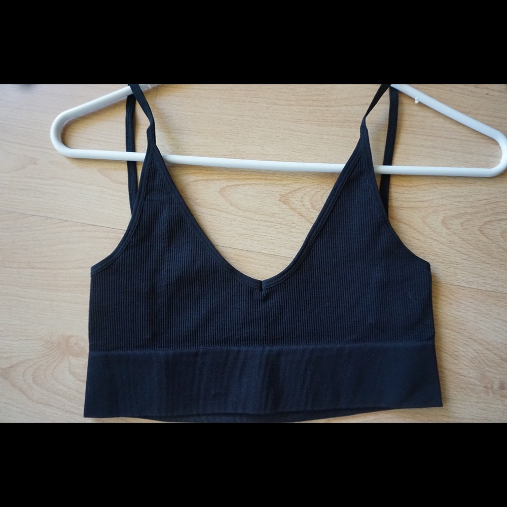 Black bralette