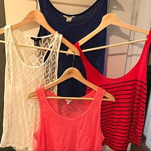 Tank Top Bundle (UO, H&M, Forever 21)