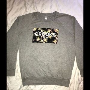 Crooks & Castles Gray Crew Neck