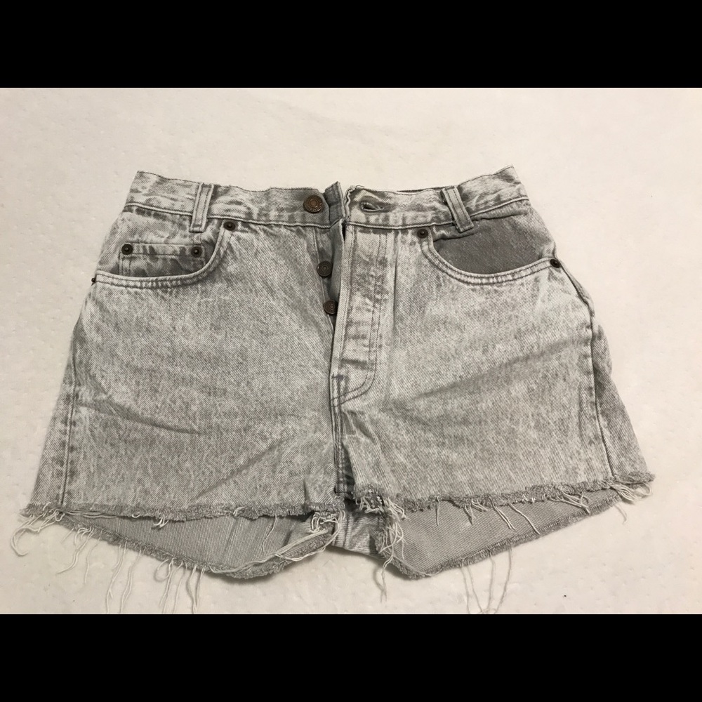 Levi's vintage high waisted jean shorts