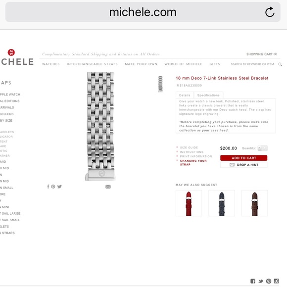 Michele Deco Watch - Picture 4 of 4