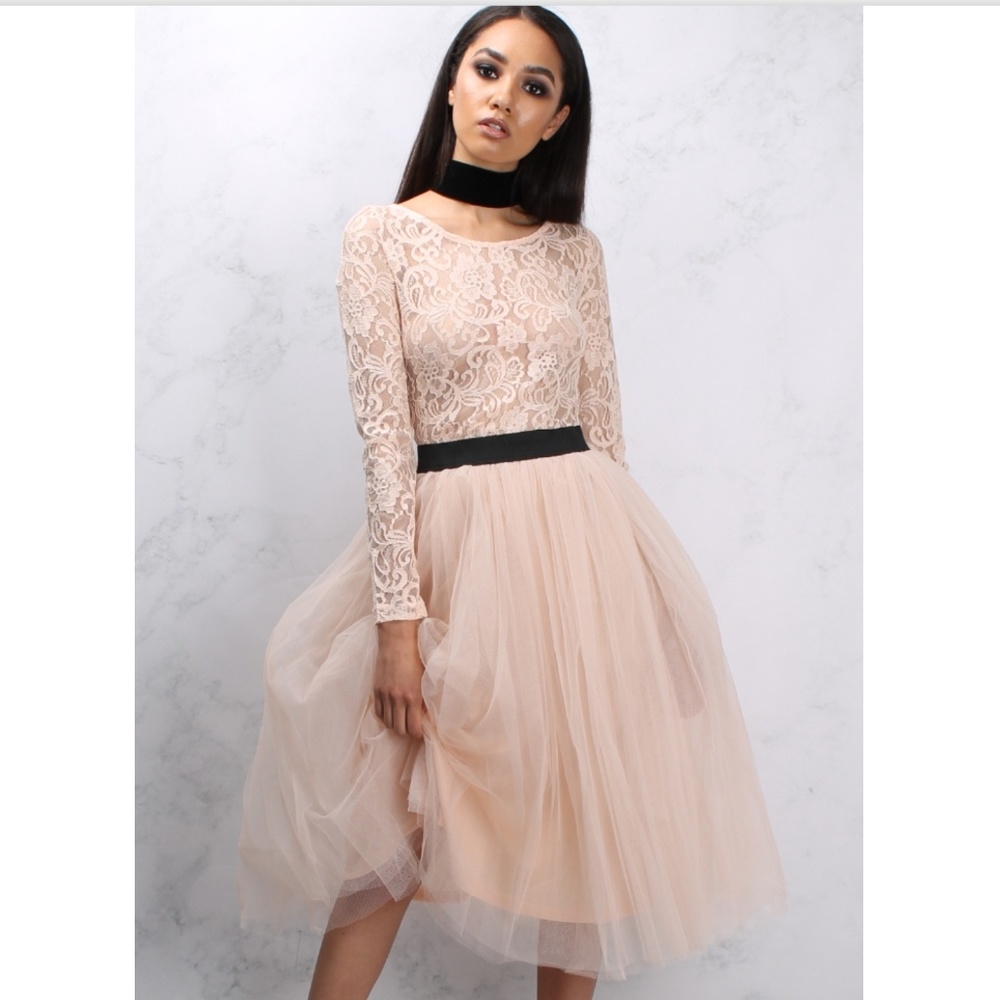 *LAST 1!* NWT ASOS | Lace Tutu Prom Dress - Picture 2 of 8