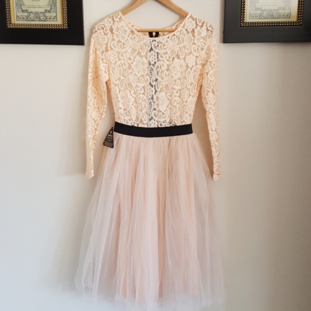 *LAST 1!* NWT ASOS | Lace Tutu Prom Dress - Picture 6 of 8