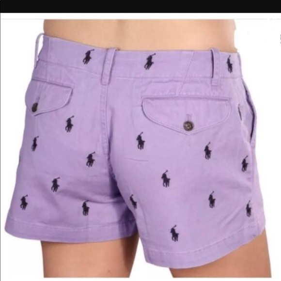 Polo Ralph Lauren Pants - Purple Ralph Laurens Sport Polo shorts size 6