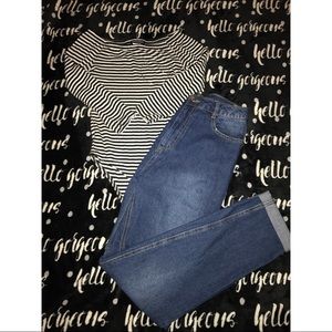 BRAND NEW High Waisted Mom Jeans