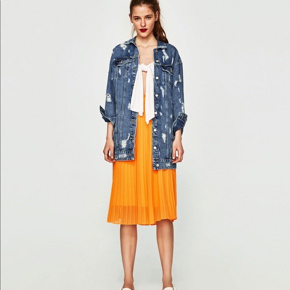 Zara white buckled leather slides - Picture 2 of 6