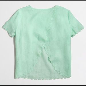 J Crew Backless Top, S