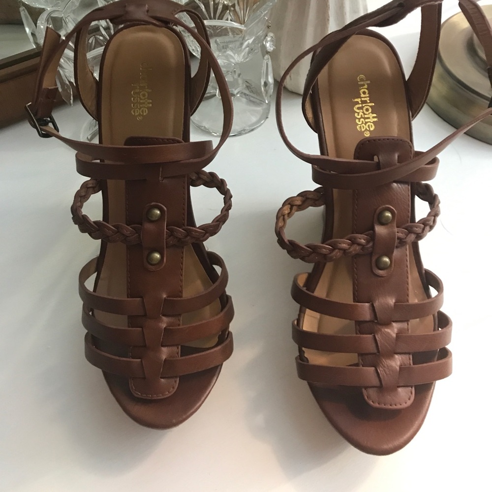 Strappy Wedges
