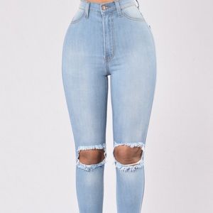 Cute high waisted jeggings