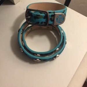 Rustic cuff leopard wrap set!