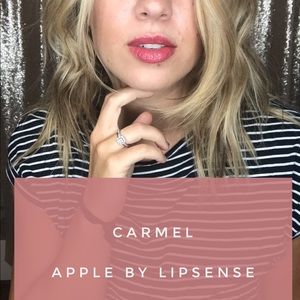 Carmel apple lipstick by lipsense
