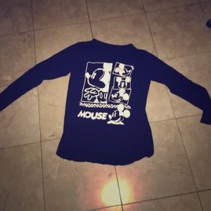 Long Sleeved Mickey Mouse tee