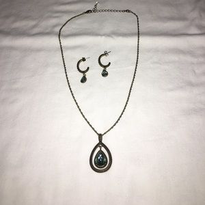 COOKIE LEE EARRINGS AND NECKLACE SET