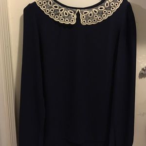 Long sleeve blouse