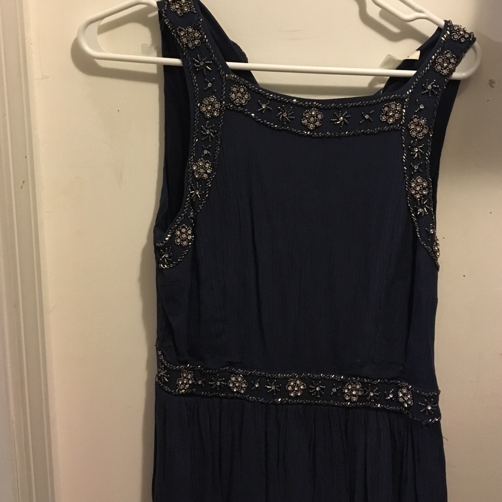 Navy blue dress