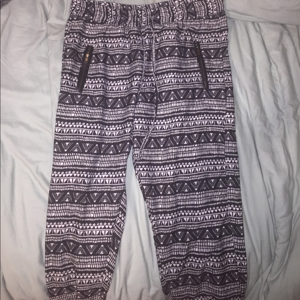 Tribal Pattern Joggers
