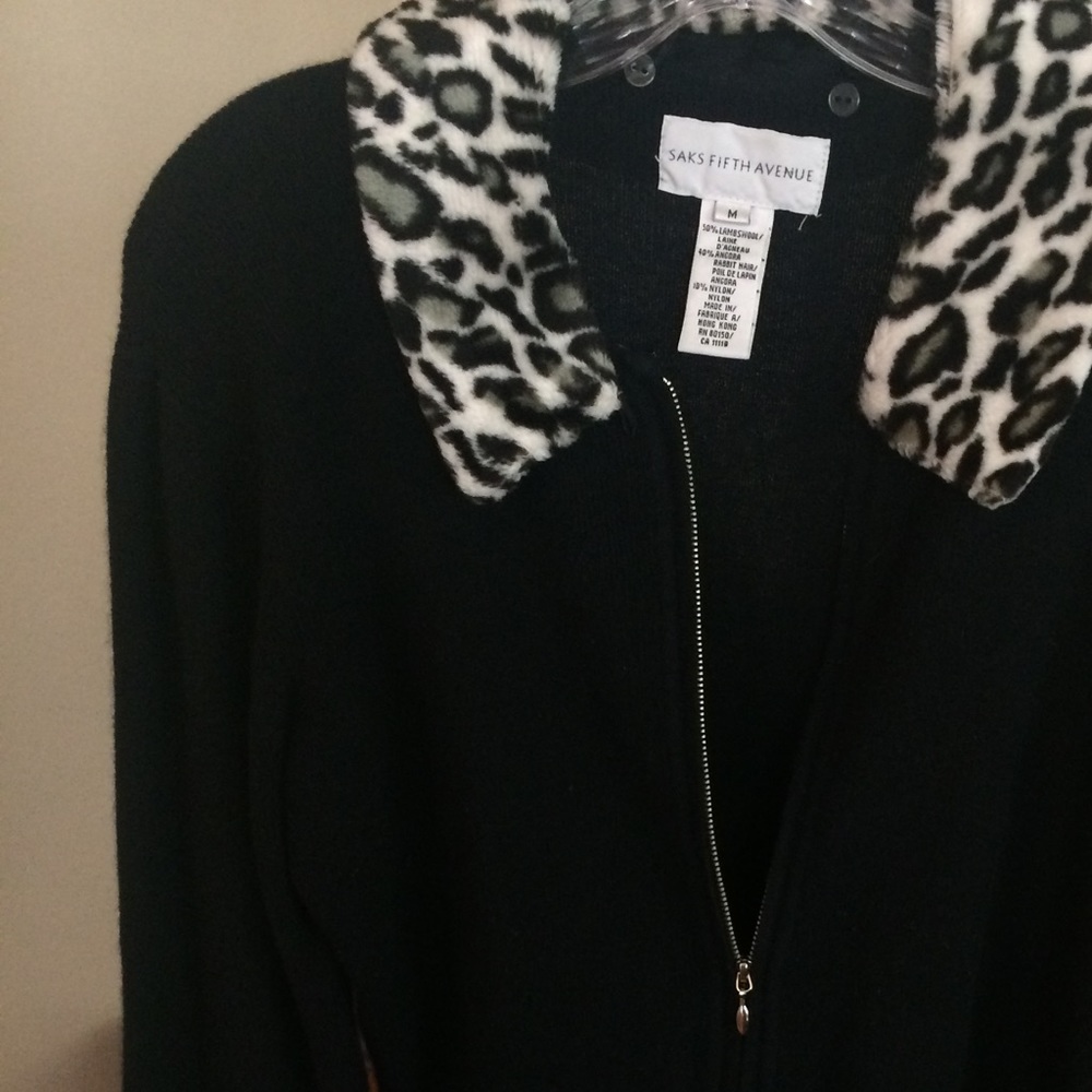Cardigan black sweater