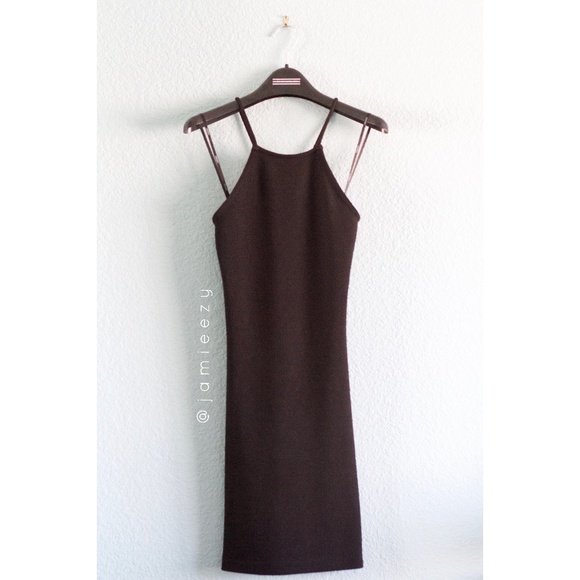 Forever 21 Dresses & Skirts - F21 | Textured Bodycon Halter Dress