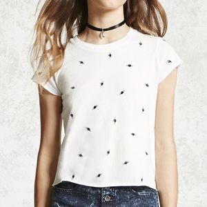 Saturn Embroidery T-Shirt