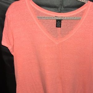 Size XL peach shirt