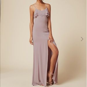 Reformation bridesmaid dress