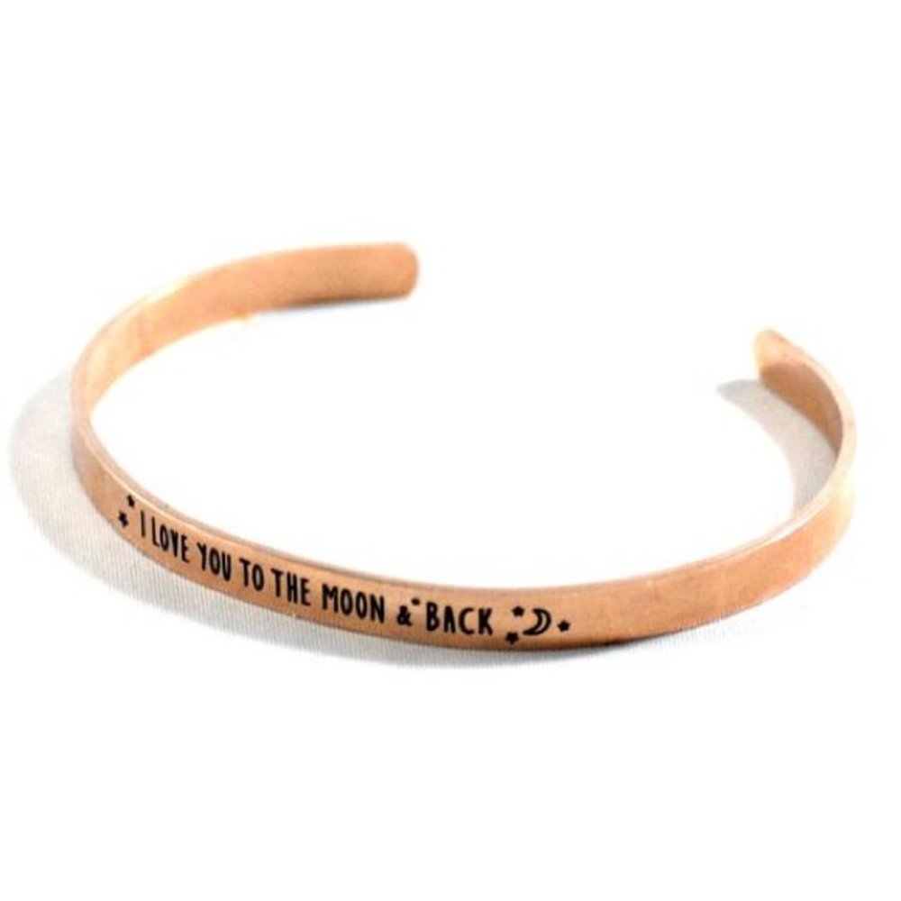 •Engraved Stackable Bangles (NWT)•
