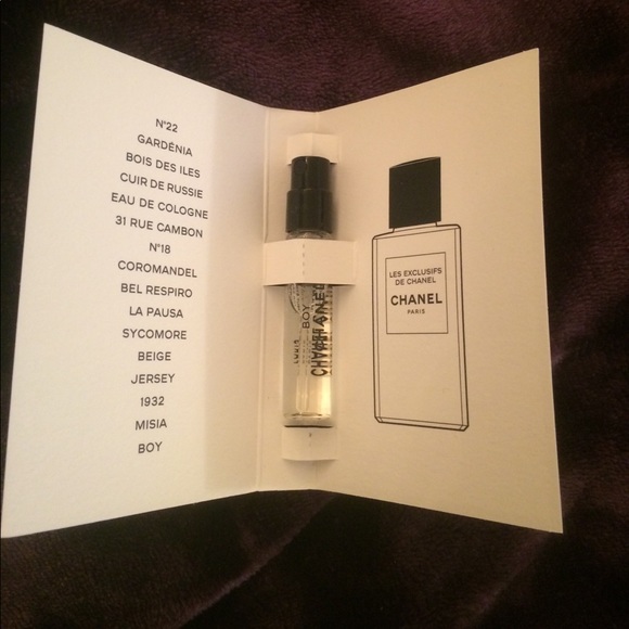 CHANEL Other - Les Exclusifs De Chanel 'Boy' Perfume Sample
