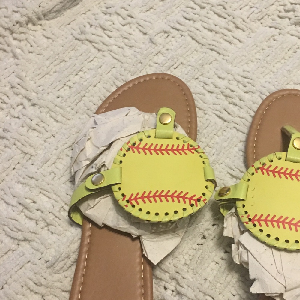 Softball sandals. Brand New.