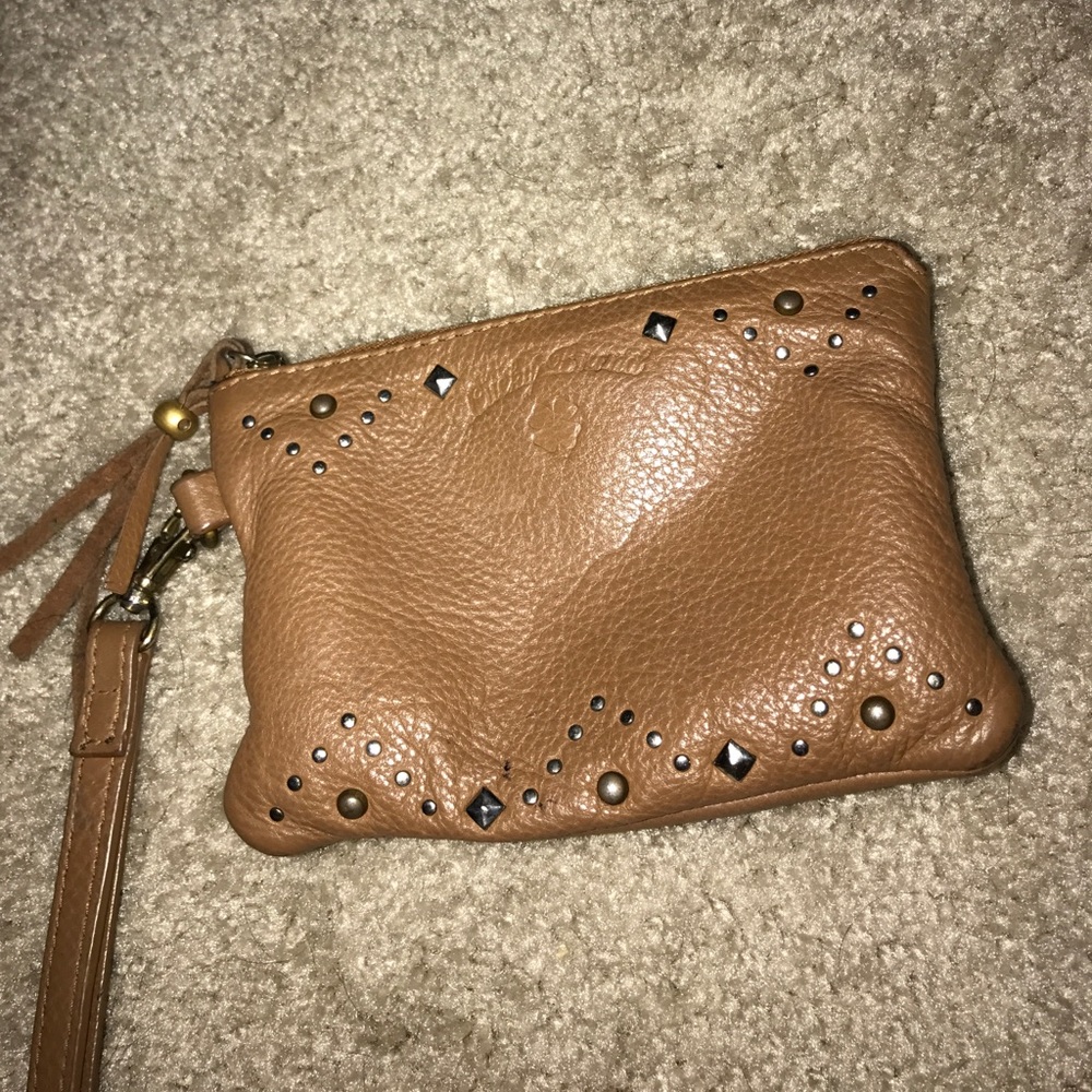 Lucky Brand Leather Clutch