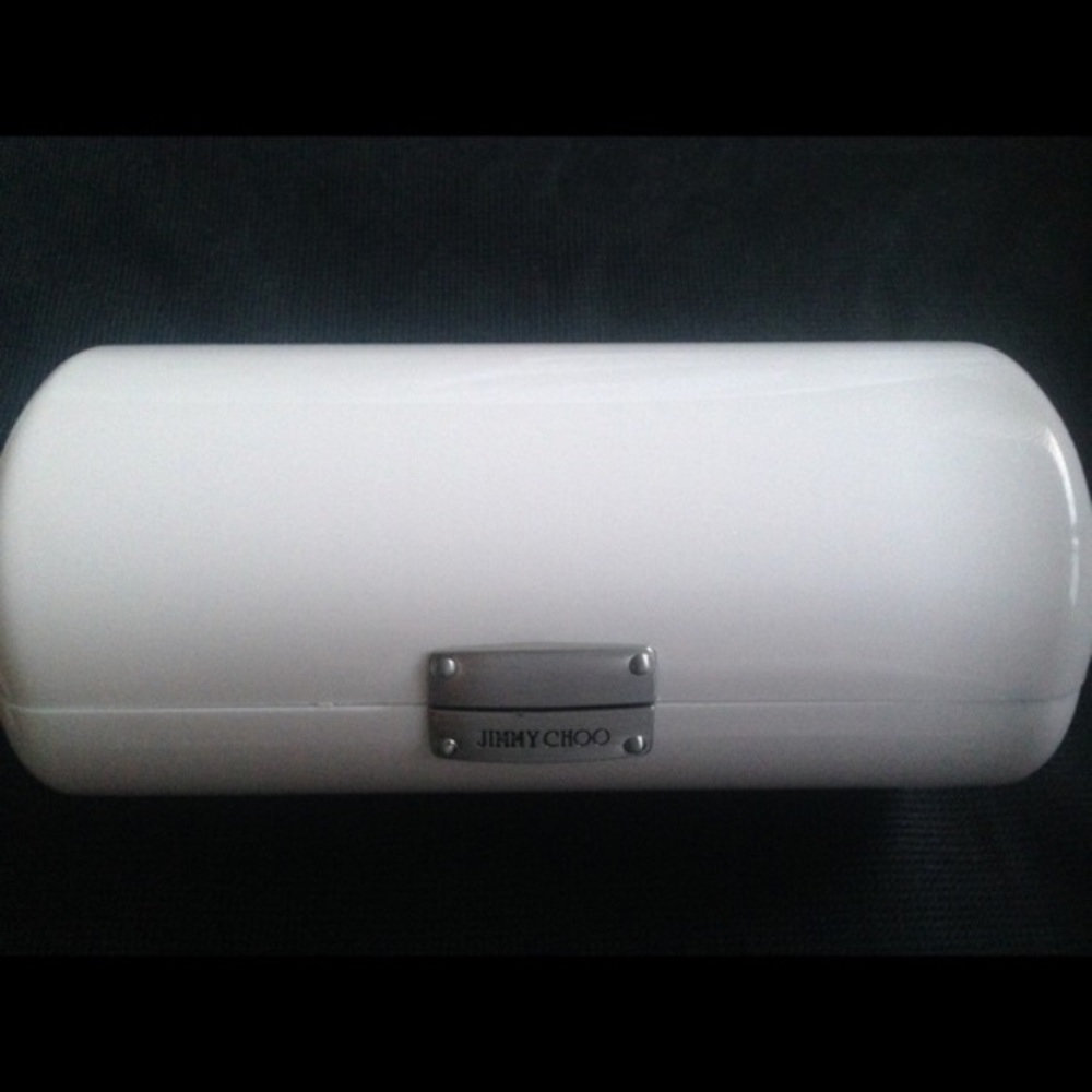 Jimmy Choo Shell Sunglass Case NWOT