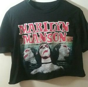 Marilyn Manson Sweet dreams crop top