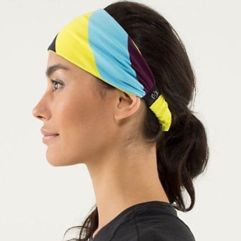 Striped lululemon bang buster