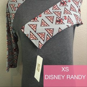 Lularoe XS Disney Randy Minnie Mouse
