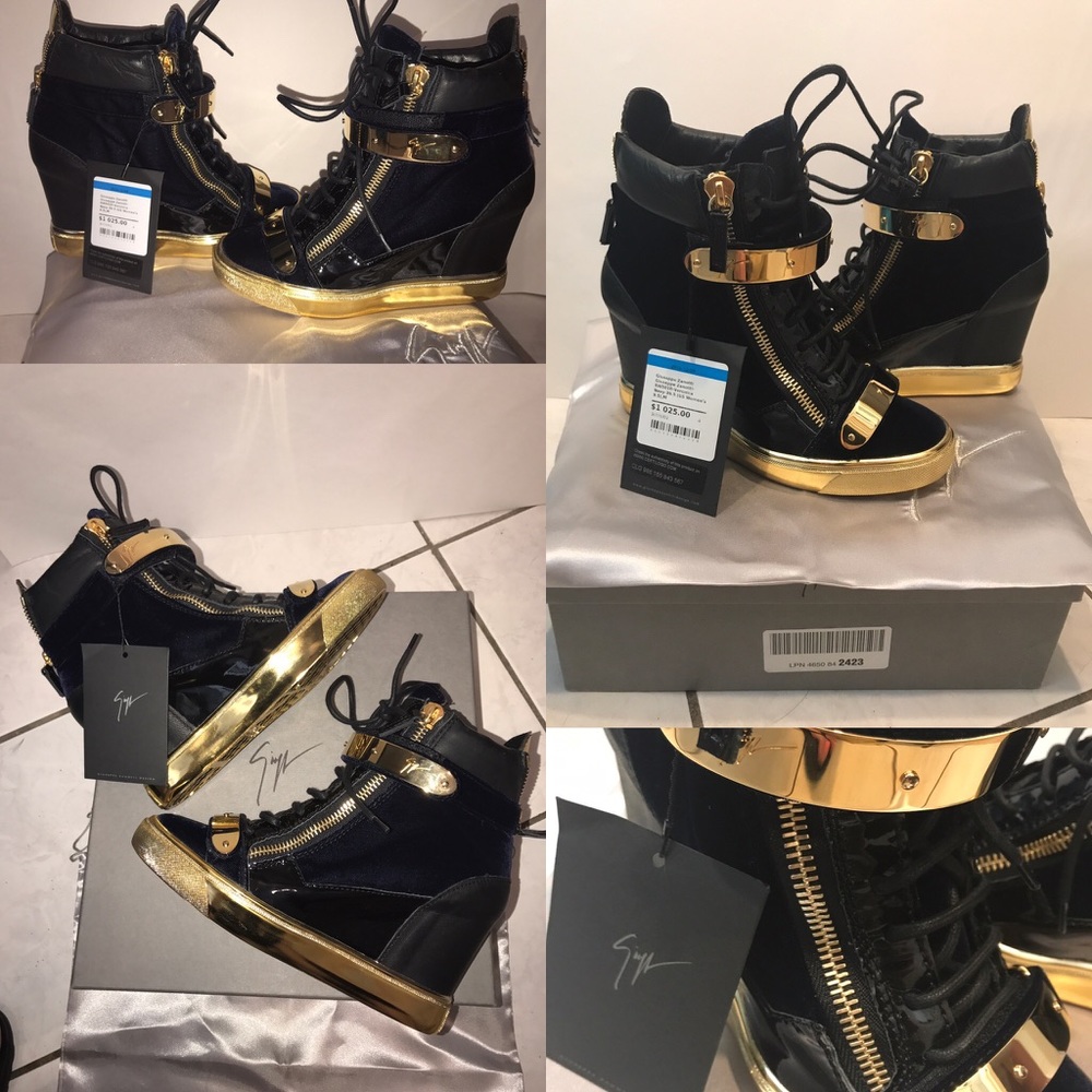 Giuseppe Zanotti Veronica Wedge Sneakers