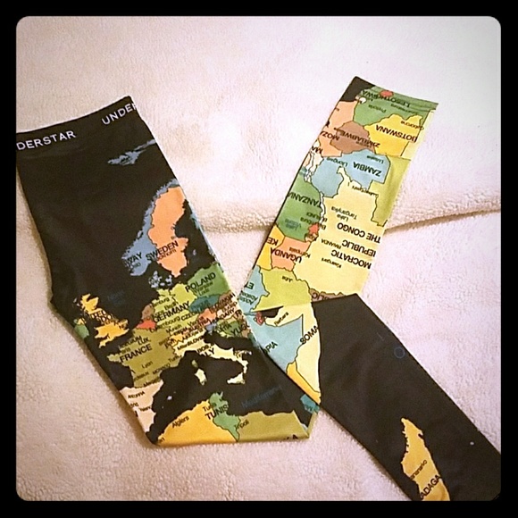 World countries leggings - Picture 2 of 2