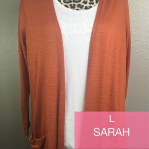 Lularoe Large orange Sarah