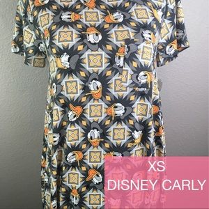 Lularoe xs Disney Carly Donald Duck
