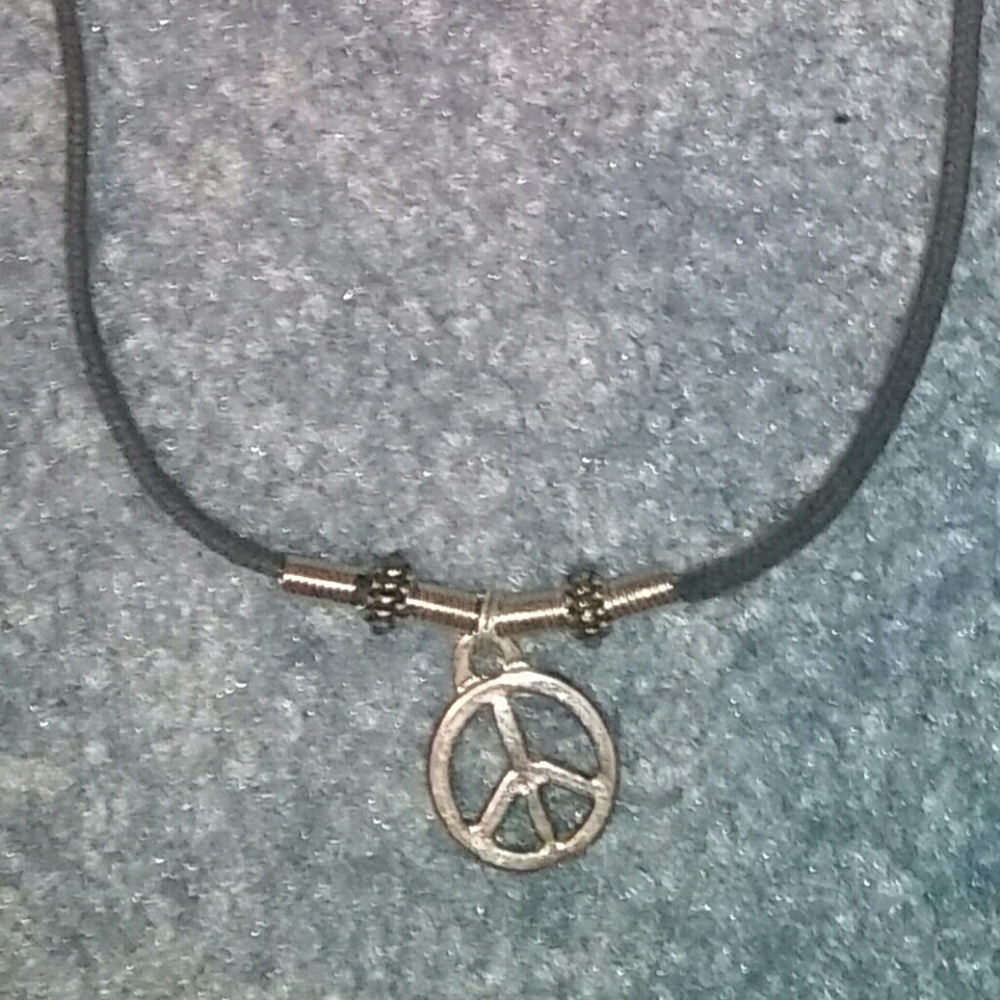 Peace Sign necklace