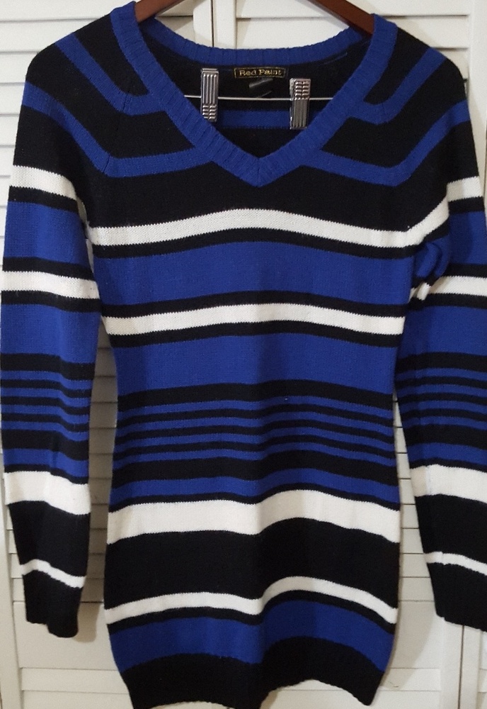 Striped Sweater Dress