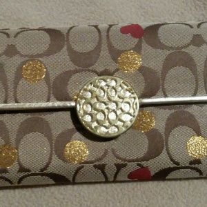 Authentic coach wallet