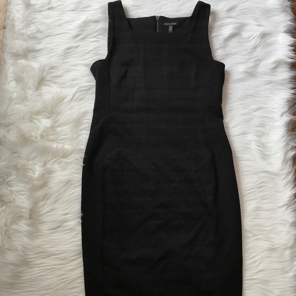 NWT Eileen Fisher $378 Sleeveless Ponte Sheath