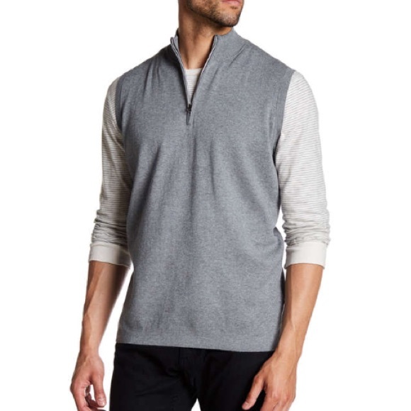peter millar quarter zip vest