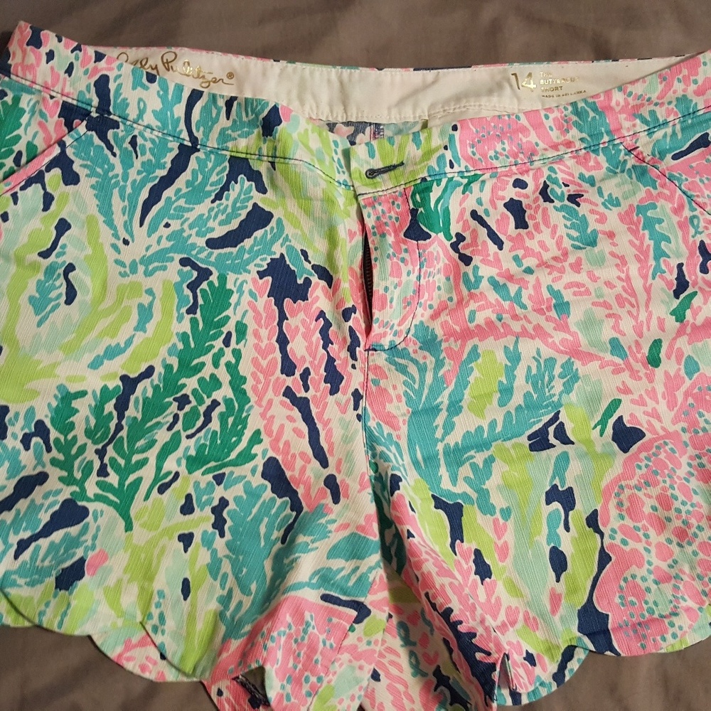 Lily Pulitzer buttercup shorts